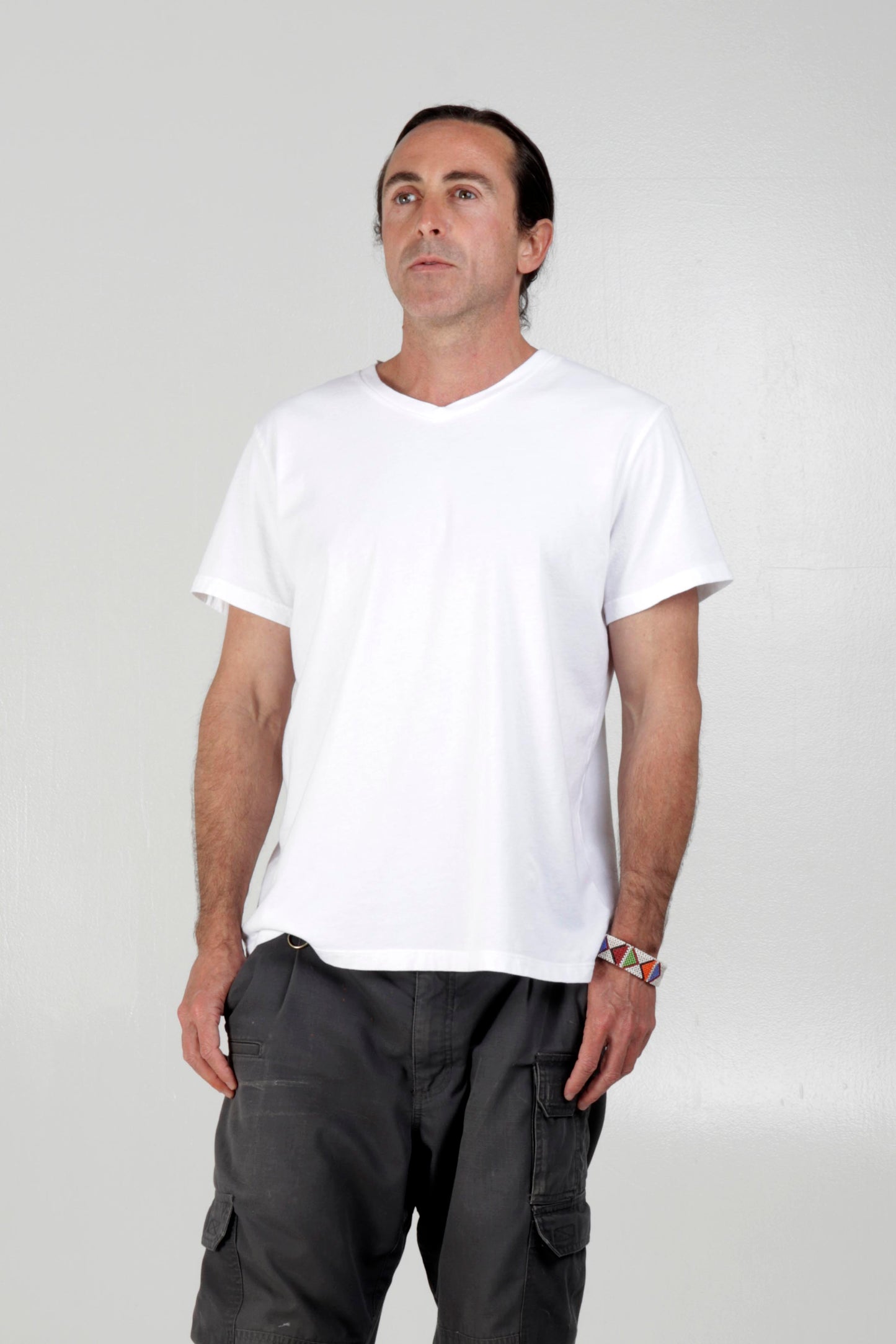 American Hemp Cotton Classic V-Neck Tee